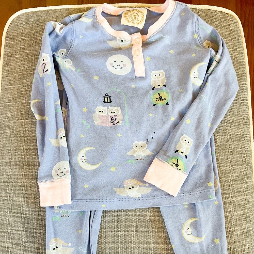 TBBC Sarah Jane’s Sweet Dream Set - Hoos Ready for Bed 4T - VGUC